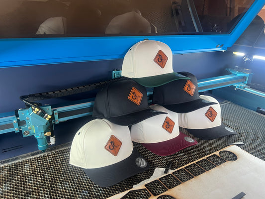 *CUSTOM* LEATHER PATCH HAT