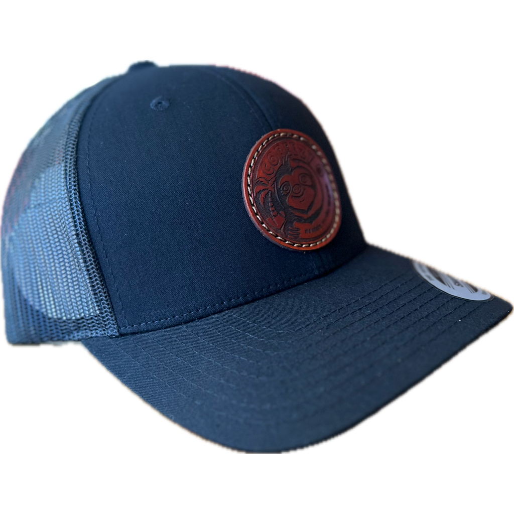 Coreezy Leather Patch Hats